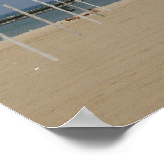 Lake MIchigan Beacon Light Poster (Ecke)