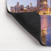 Lake Michigan, Chicago, Illinois, USA Mousepad (Ecke)
