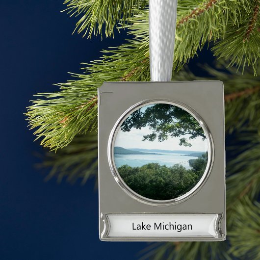 Lake Michigan Christmas Ornament