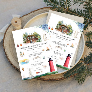 Lake Michigan   Geburtstagswoche Einladung