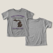 Lake Michigan Great Staat Staat Familienurlaub (Design Vorderseite & Rückseite)