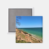 Lake Michigan, Port Washington, WI Magnet (Vorderseite/Rückseite)