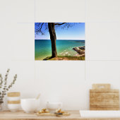 Lake Michigan, Port Washington, WI Poster (Küche)