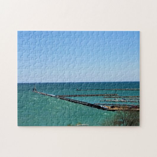 Lake Michigan, Port Washington, WI Puzzle (Horizontal)