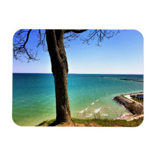 Lake Michigan, Port Washington, Wisconsin Magnet