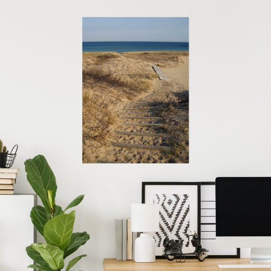 Lake Michigan Poster (Heimbüro)