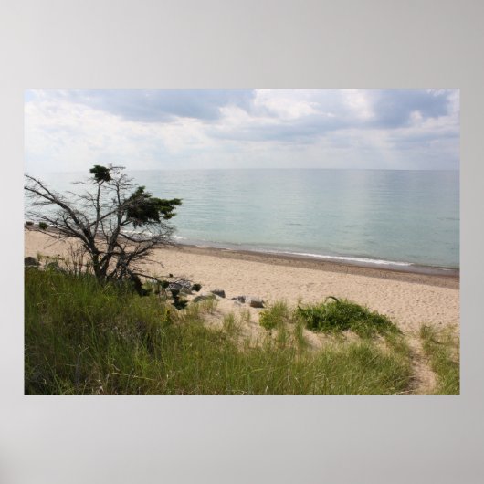 Lake Michigan Poster (Vorne)