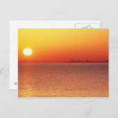 Lake Michigan Postkarte (Vorne/Hinten)