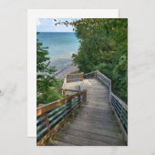 Lake Michigan Save The Date (Vorne/Hinten)