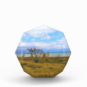 Lake Michigan, Sheboygan, Wisconsin Fotoblock