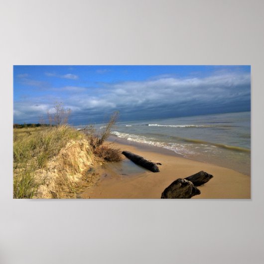 Lake Michigan, Sheboygan, Wisconsin Poster (Vorne)