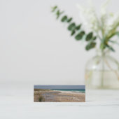 Lake Michigan Shore Mini Visitenkarte (Stehend Vorderseite)