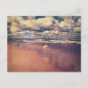 Lake Michigan Summer Postkarte