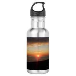 Lake Michigan Sunset Edelstahlflasche