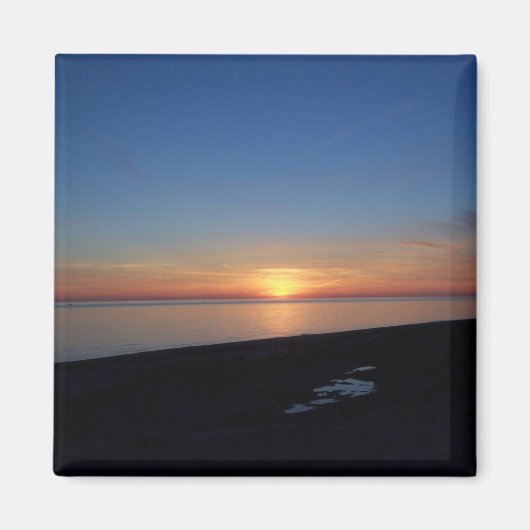 Lake Michigan Sunset Magnet (Vorne)