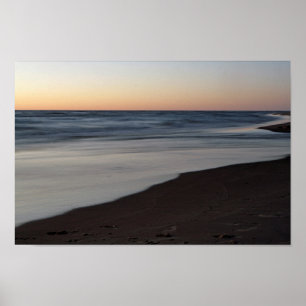 Lake Michigan Sunset, Mears, Michigan Poster
