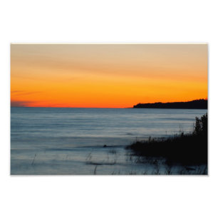 Lake Michigan Sunset, Michigan Fotodruck