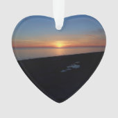 Lake Michigan Sunset Ornament (Vorderseite)