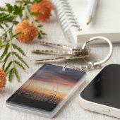 Lake Michigan Sunset Schlüsselanhänger (Vorderseite rechts)