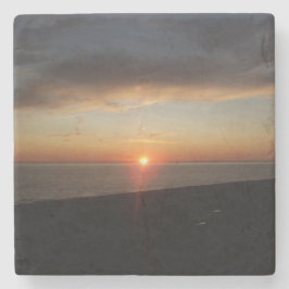 Lake Michigan Sunset Steinuntersetzer