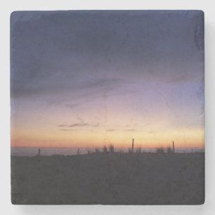 Lake Michigan Sunset Steinuntersetzer