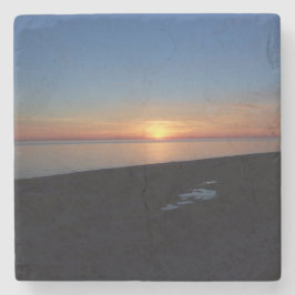 Lake Michigan Sunset Stone Untersetzer