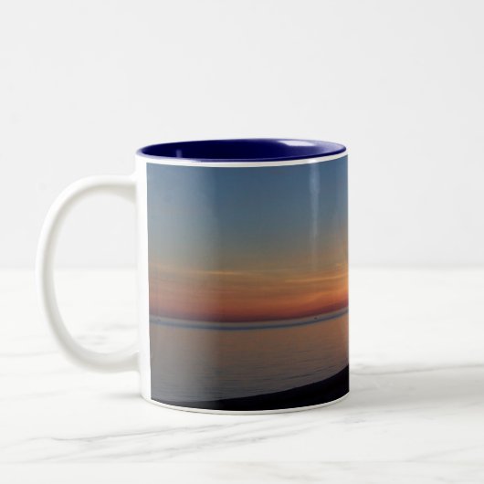 Lake Michigan Sunset Tasse (Links)