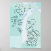 Lake Michigan Systems Poster (Vorne)