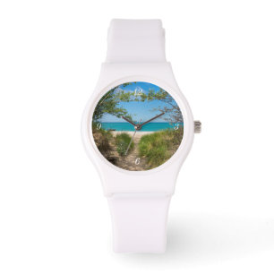 Lake Michigan Tranquility Armbanduhr