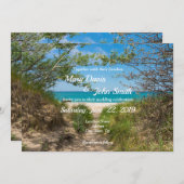 Lake Michigan Tranquility Einladung (Vorne/Hinten)