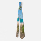 Lake Michigan Tranquility Neck Tie Krawatte (Rückseite)
