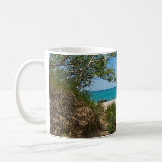 Lake Michigan Tranquility Tasse (Links)