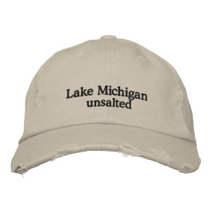 LAKE MICHIGAN - unsalziert Bestickte Kappe