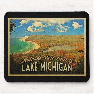 Lake Michigan Vintag Mousepad
