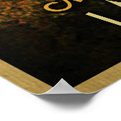 Lake Michigan Vintag Poster (Ecke)