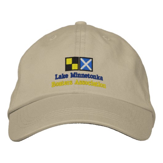 Lake Minnetonka, Boaters Association Bestickte Kappe (Vorderseite)