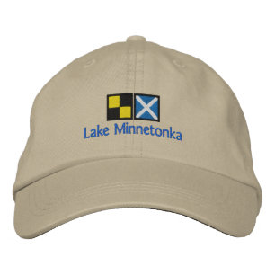 Lake Minnetonka Hat Bestickte Kappe