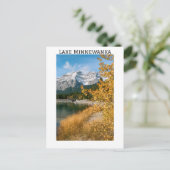 Lake Minnewanka | Banff-Nationalpark | Kanada Postkarte (Stehend Vorderseite)
