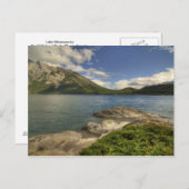 Lake Minnewanka Postkarte (Vorne/Hinten)