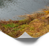 Lake Minnewaska Panorama Poster (Ecke)