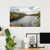 Lake Minnewaska Panorama Poster (Heimbüro)