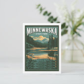 Lake Minnewaska Staat Park Postkarte (Stehend Vorderseite)