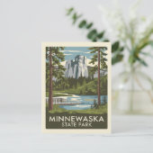 Lake Minnewaska Staat Park Postkarte (Stehend Vorderseite)