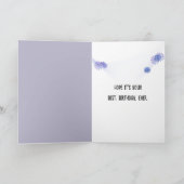 Lake Mist Birthday Karte (Innenseite)