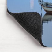 Lake Mist Moon Leicht ruhig Friedlich Mousepad (Ecke)
