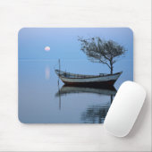 Lake Mist Moon Leicht ruhig Friedlich Mousepad (Mit Mouse)