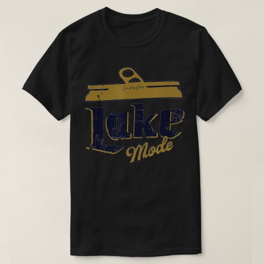 Lake Mode Creneck T-Shirt (Design vorne)