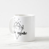 Lake Mode Modern Boho Kaffeetasse (Vorderseite Links)
