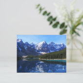 Lake Moraine Postkarte (Stehend Vorderseite)