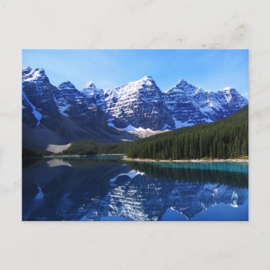 Lake Moraine Postkarte (Vorderseite)